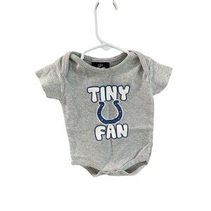 Indianapolis Colts NFL Team Apparel Kids Infant Baby size 0 3 months Tiny Colts